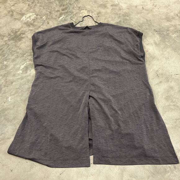 Free People X HATCH Gray Short Sleeve Maternity Loungewear Shirt Top Size Small - Picture 4 of 6